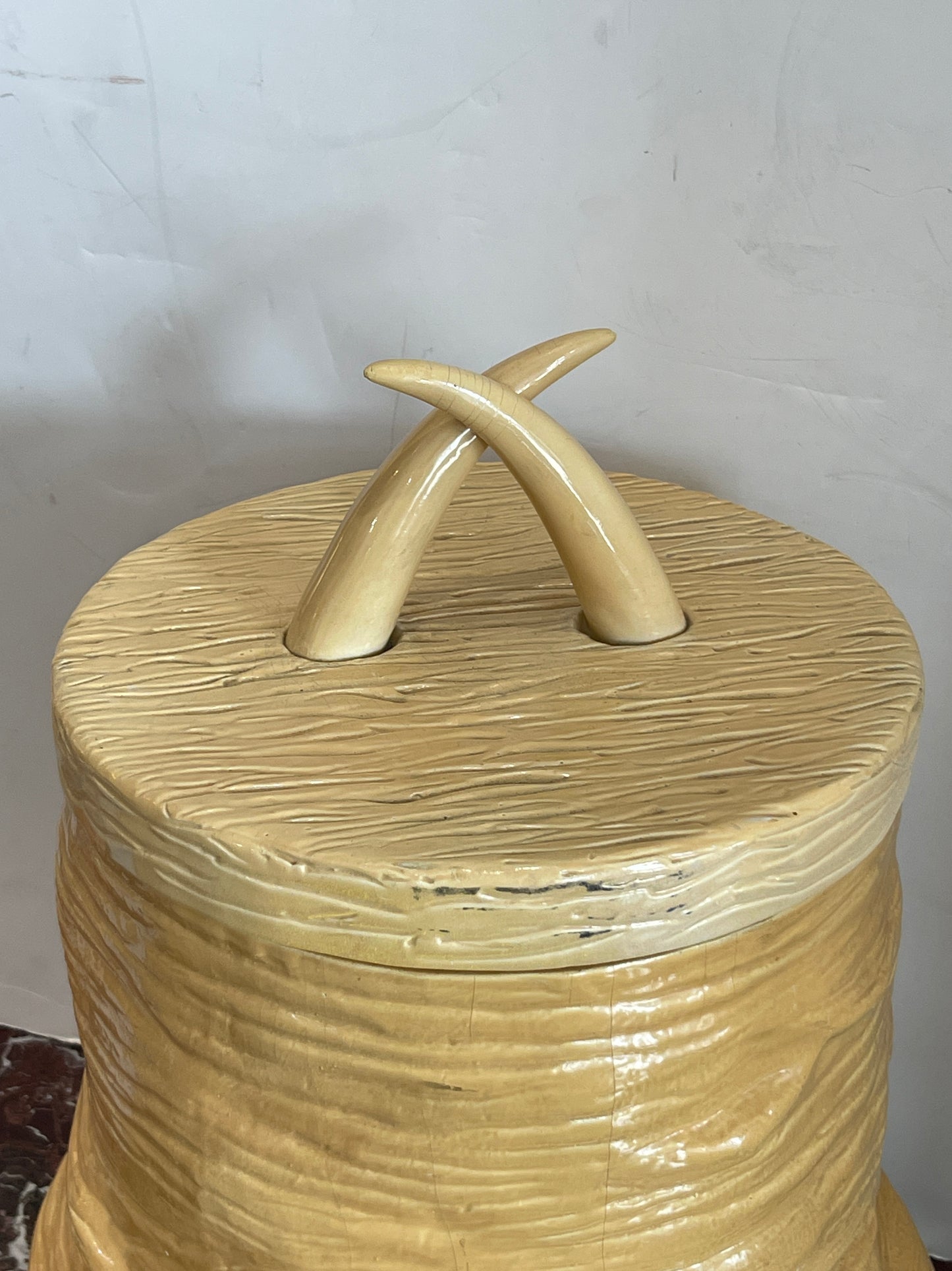 Elephant Foot Container/Ice Bucket,  Made in France, 1970s