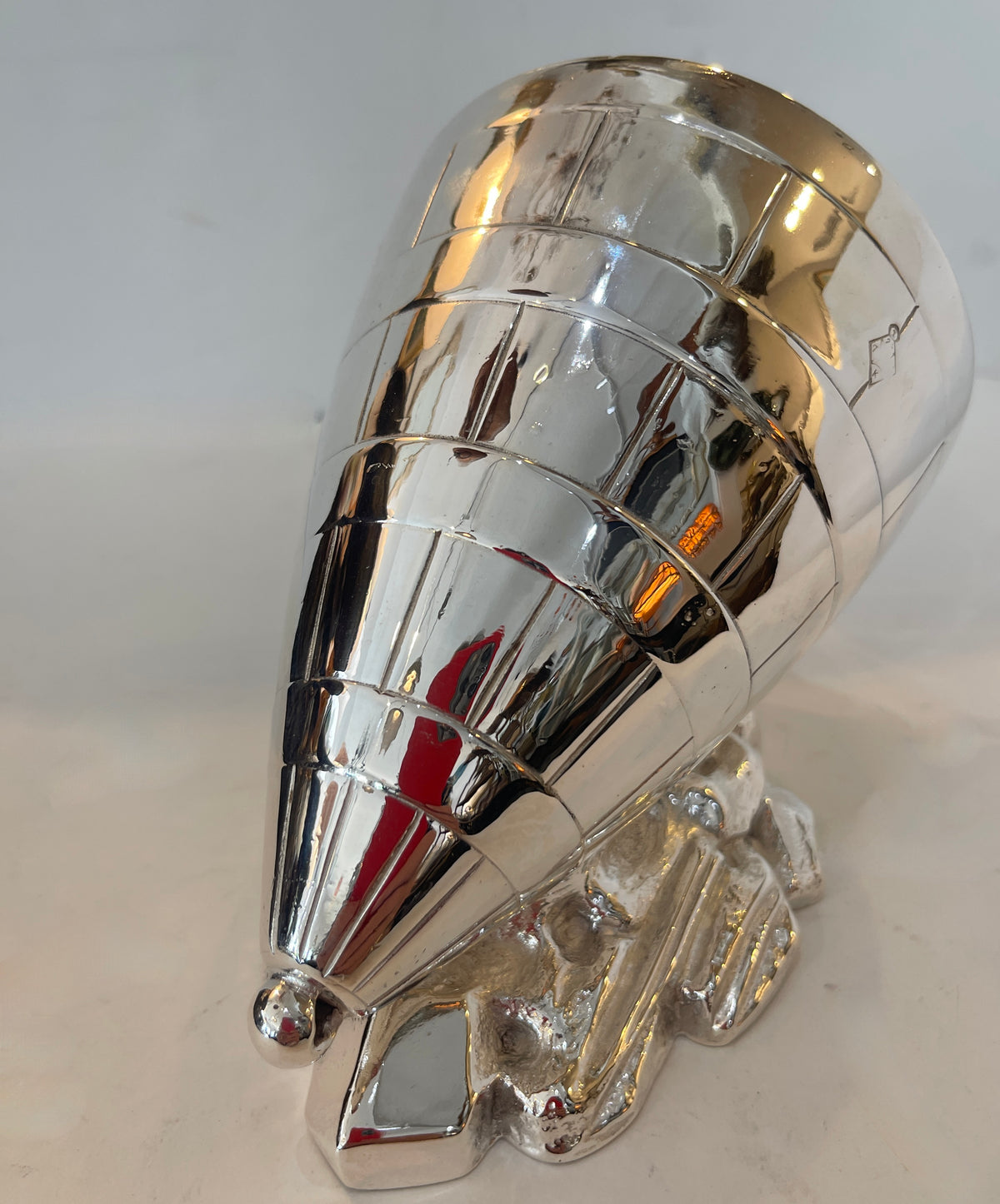 Antique Victorian Silver Plate Marine Buoy Spoon Warmer, c.1868