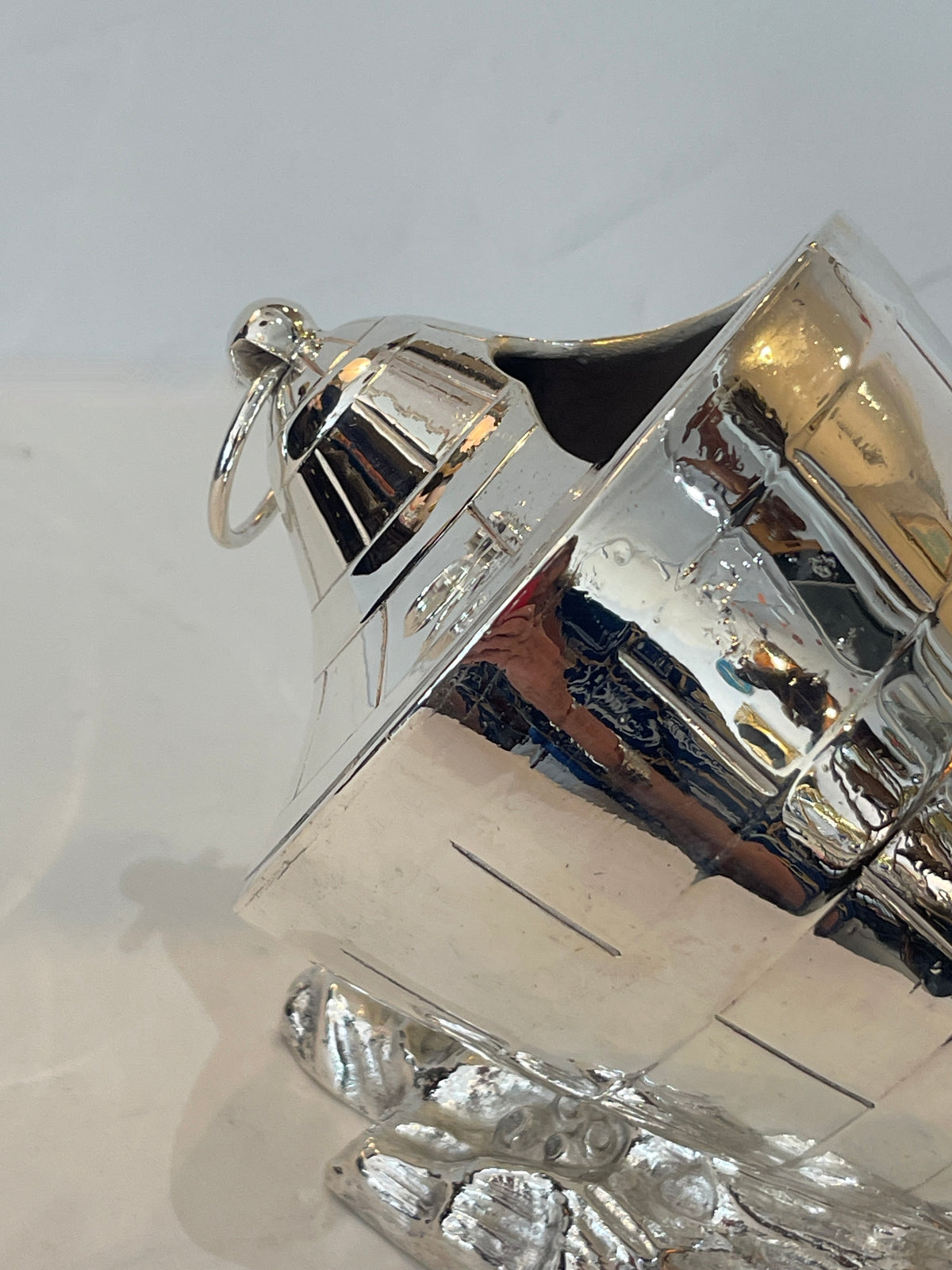 Antique Victorian Silver Plate Marine Buoy Spoon Warmer, c.1868