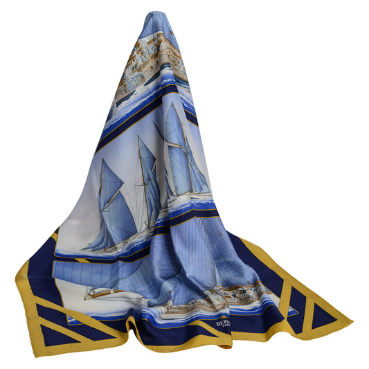 Hermés Silk Scarf Rafales