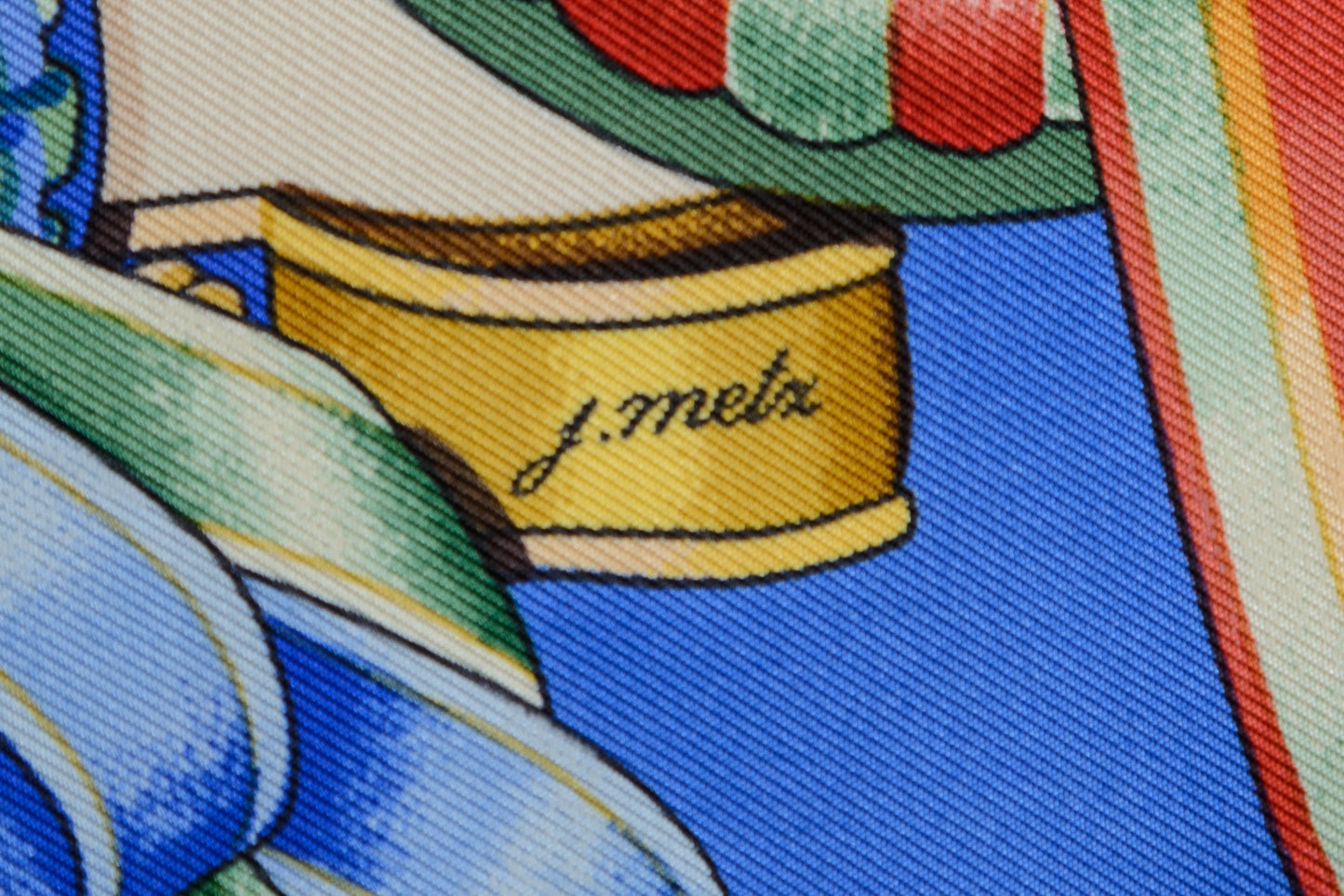 Hermés Silk Scarf  Les Rubans Du Cheval Blue