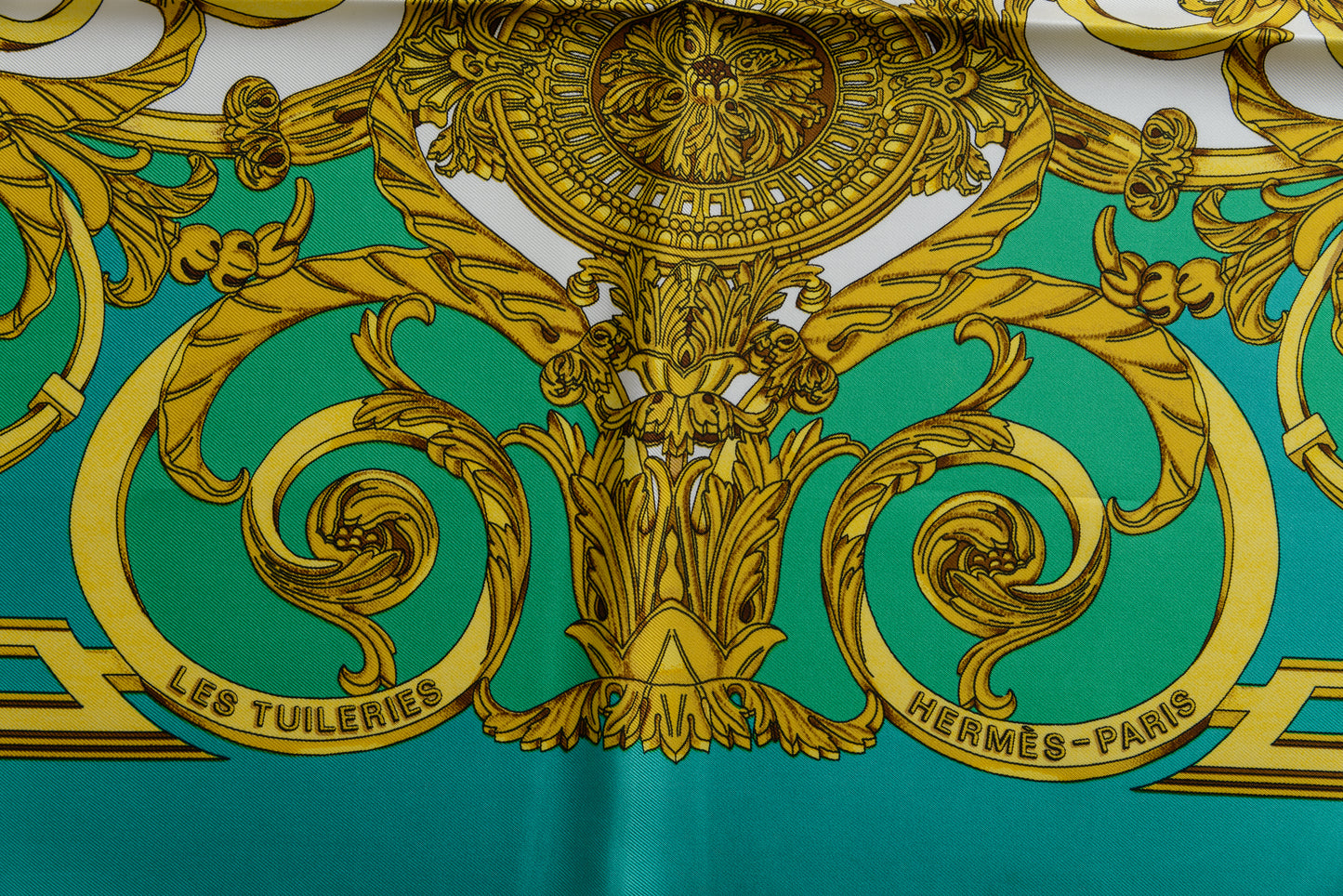 Hermés Silk Scarf Les Tuileries
