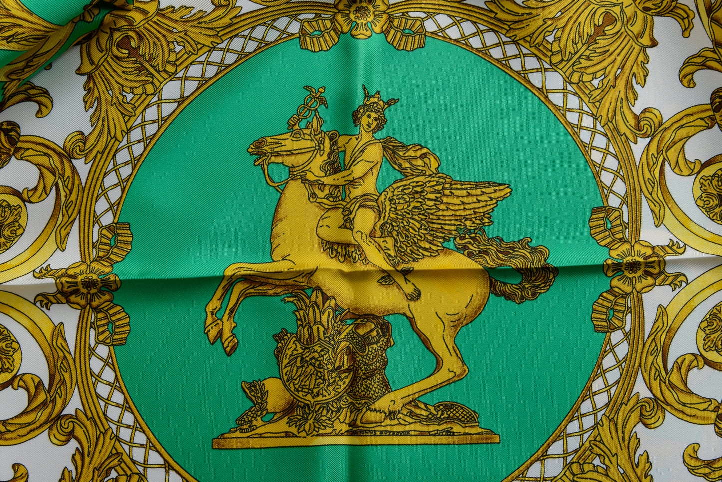 Hermés Silk Scarf Les Tuileries
