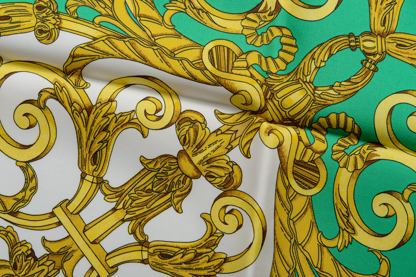 Hermés Silk Scarf Les Tuileries