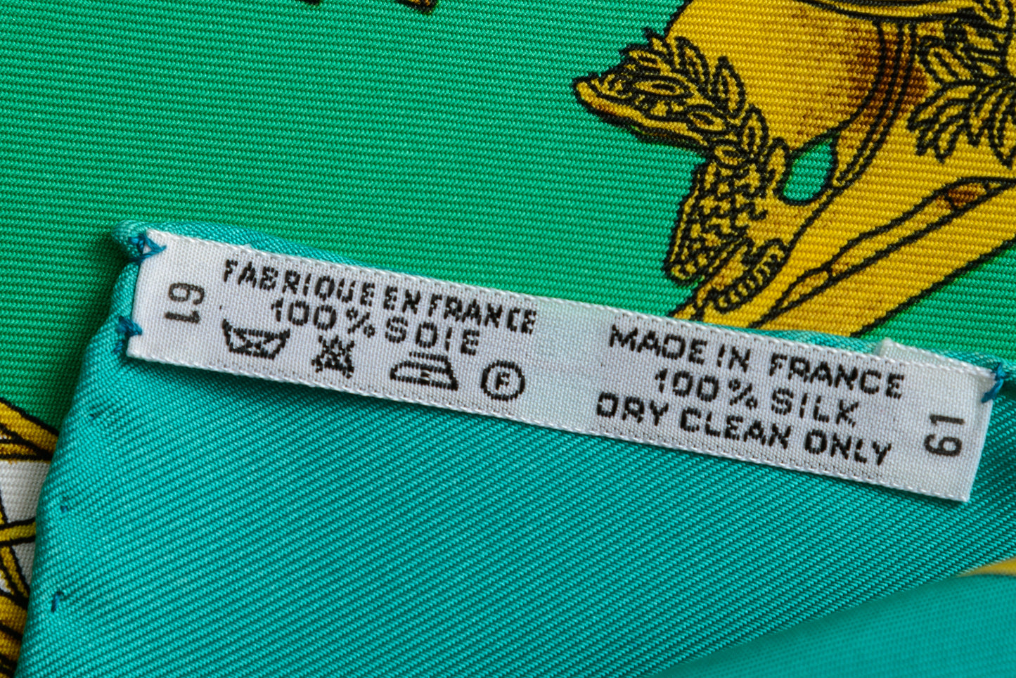 Hermés Silk Scarf Les Tuileries
