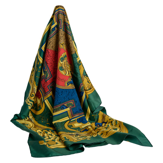 Hermés Silk Scarf Animaux Solaire