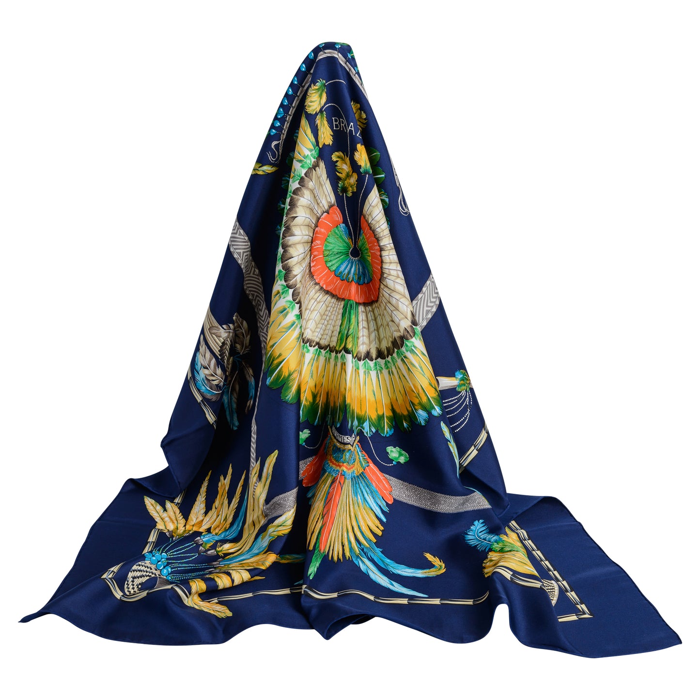 Hermés Silk Scarf Brazil