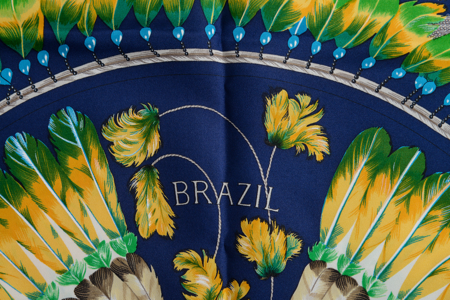 Hermés Silk Scarf Brazil