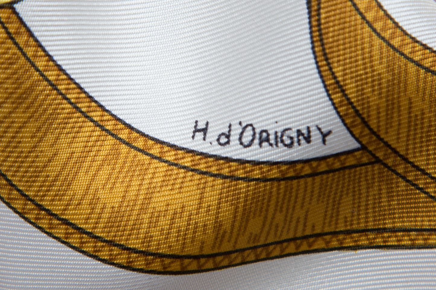 Hermés Silk Scarf Eperon D'Or