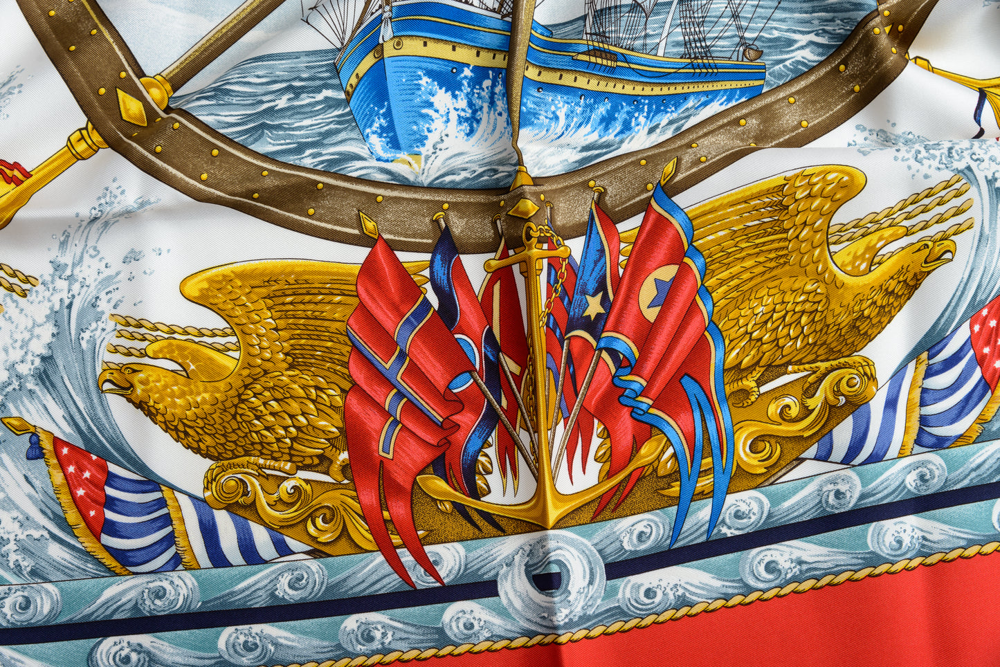 Hermés Silk Scarf Vive Le Vent