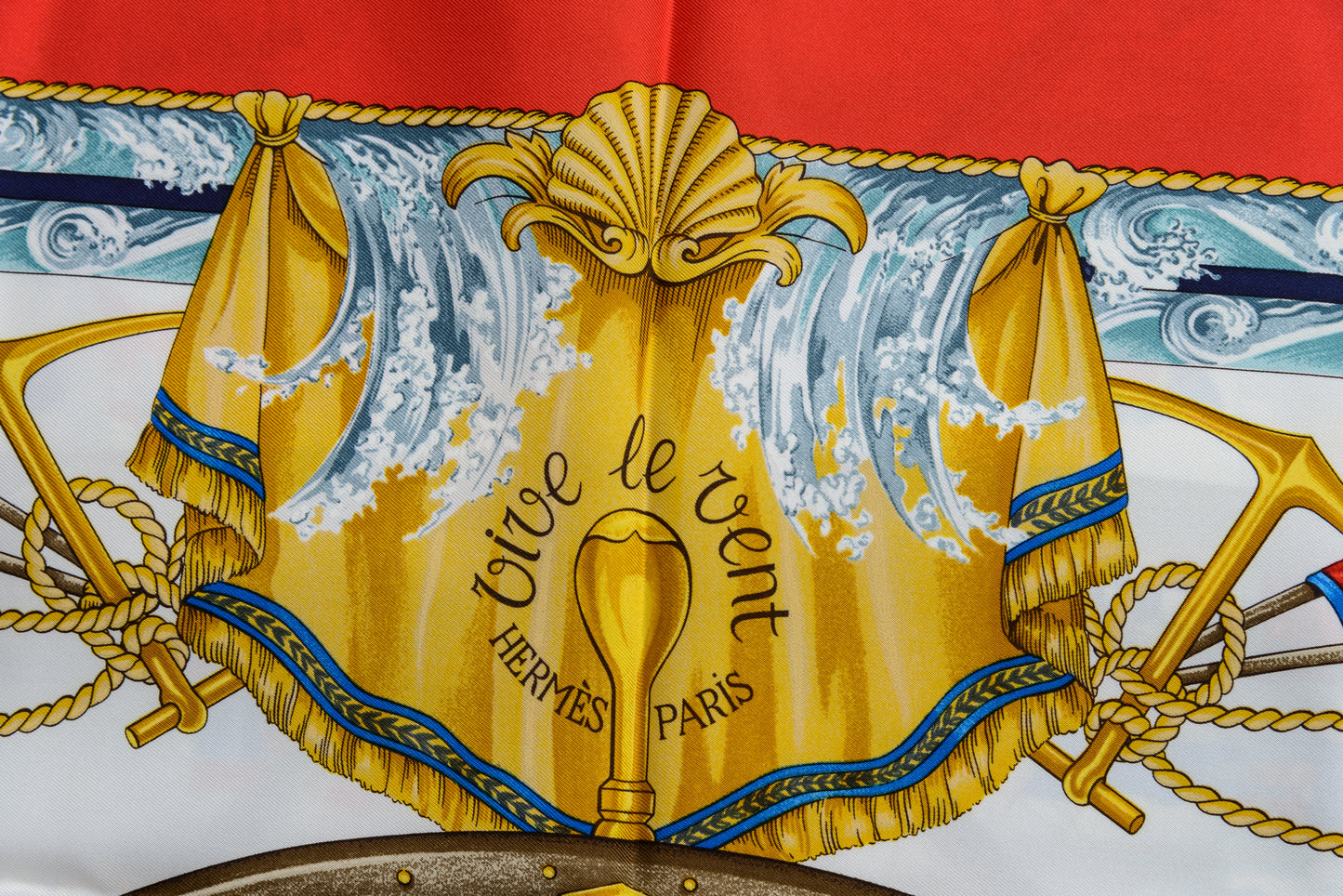 Hermés Silk Scarf Vive Le Vent