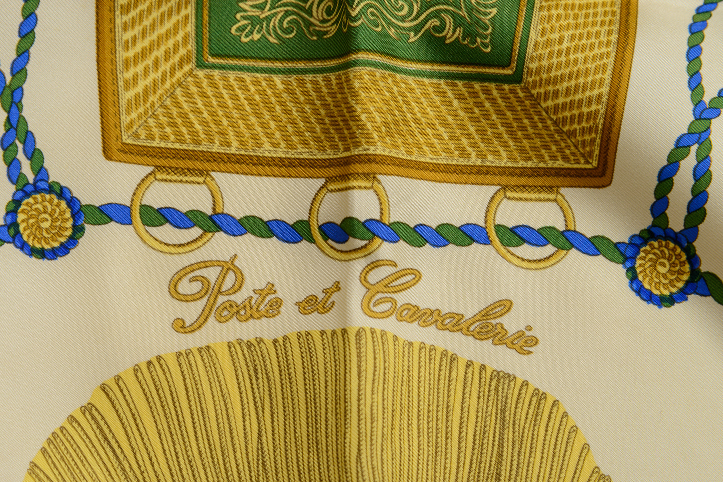 Hermés Silk Scarf Poste et Cavalerie