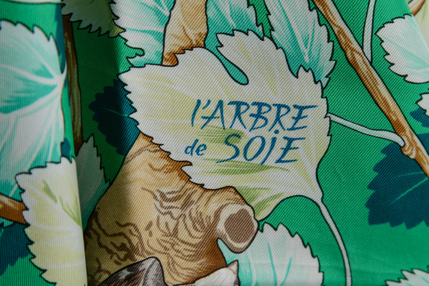 Hermés Silk Scarf L'arbre de Soie