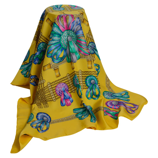 Hermés Silk Scarf  Les Rubans Du Cheval