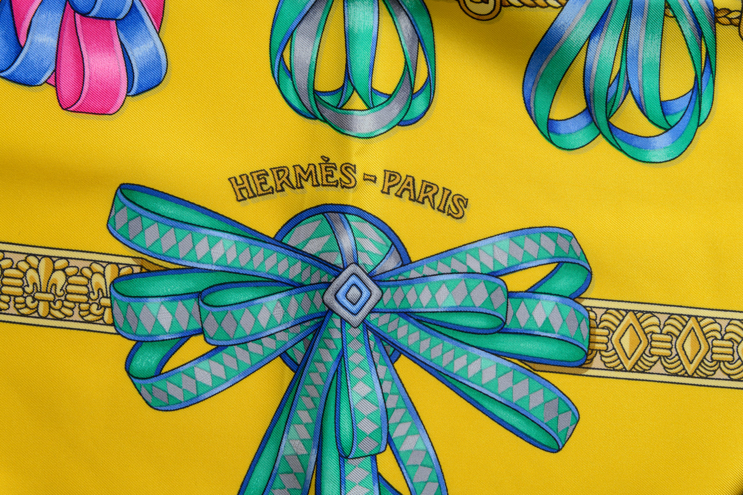 Hermés Silk Scarf  Les Rubans Du Cheval