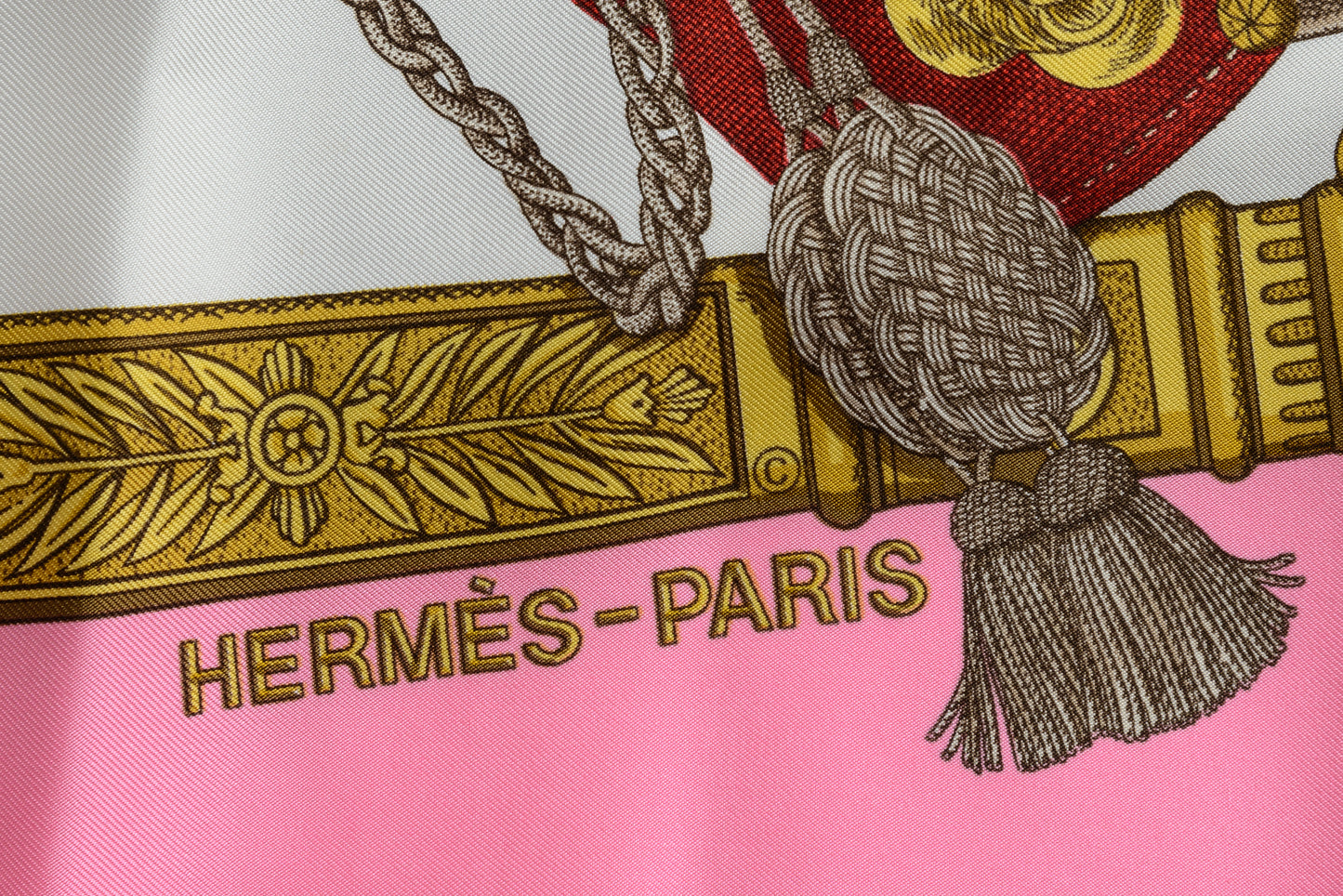 Hermés Silk Scarf Grand Uniforme