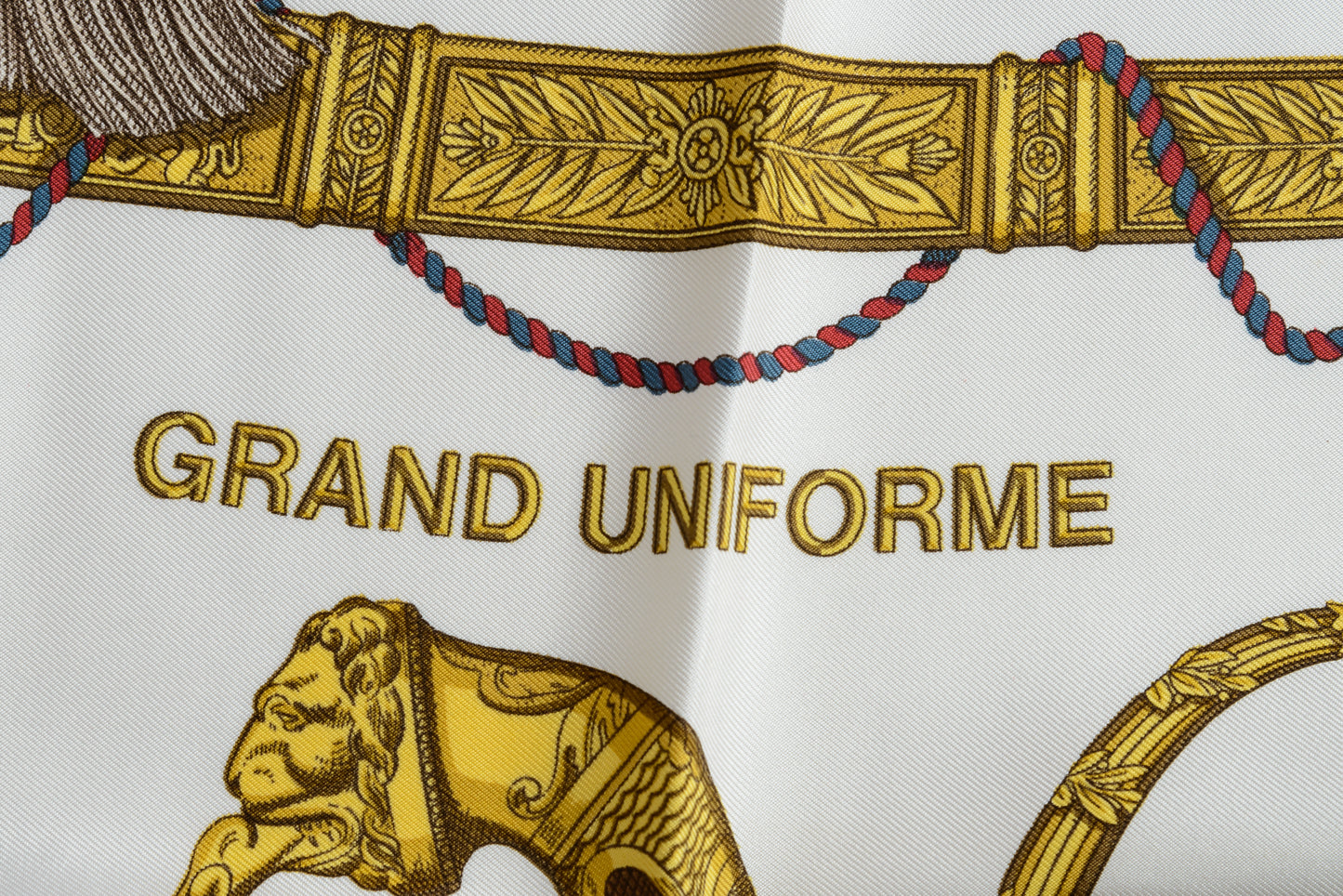Hermés Silk Scarf Grand Uniforme