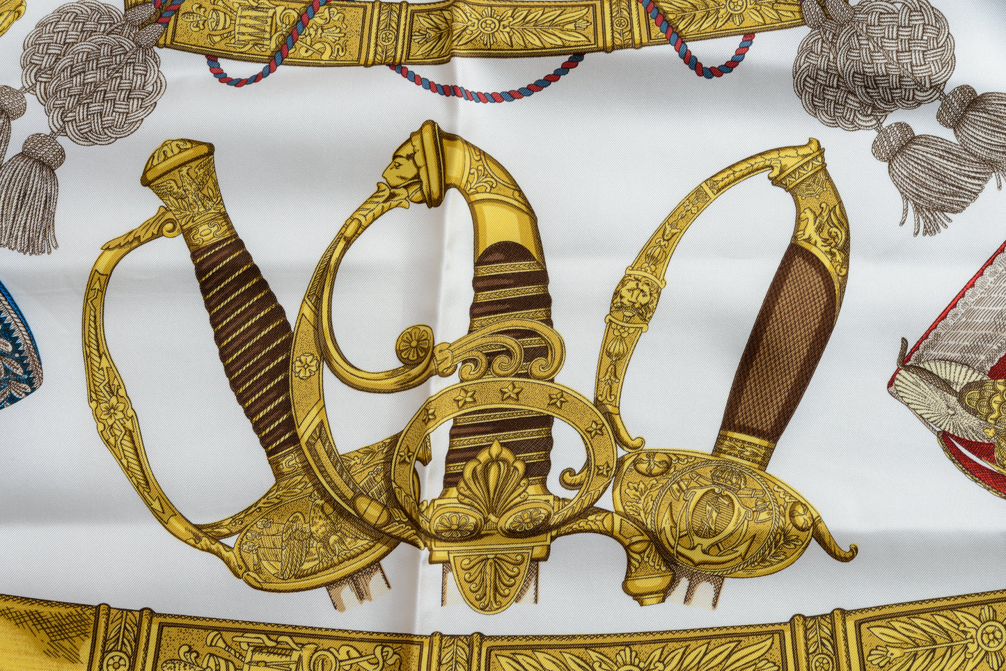 Hermés Silk Scarf Grand Uniforme