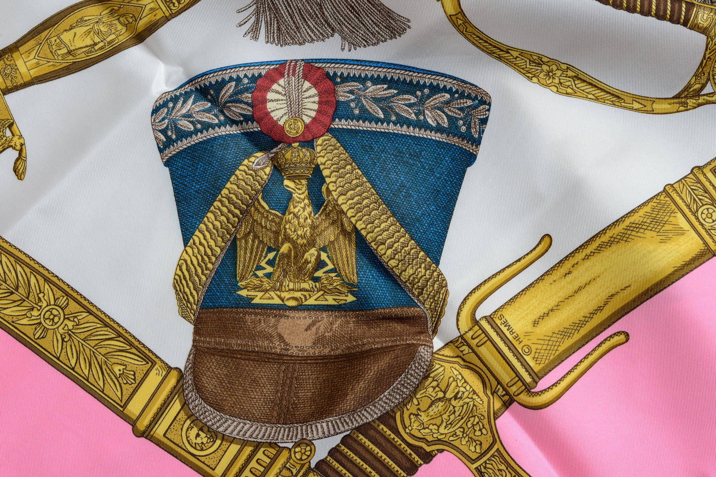 Hermés Silk Scarf Grand Uniforme