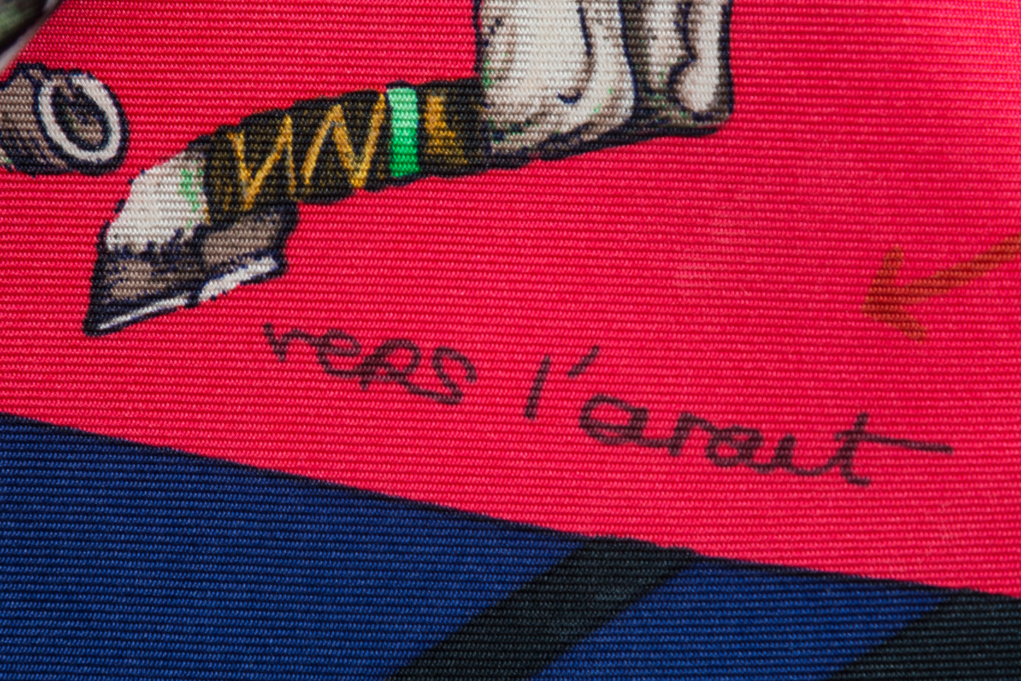 Hermés Silk Scarf The Palm Beach Polo Navy
