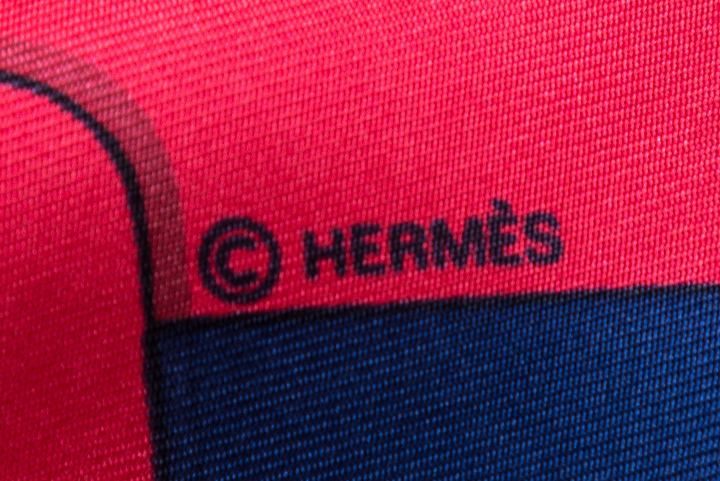 Hermés Silk Scarf The Palm Beach Polo Navy