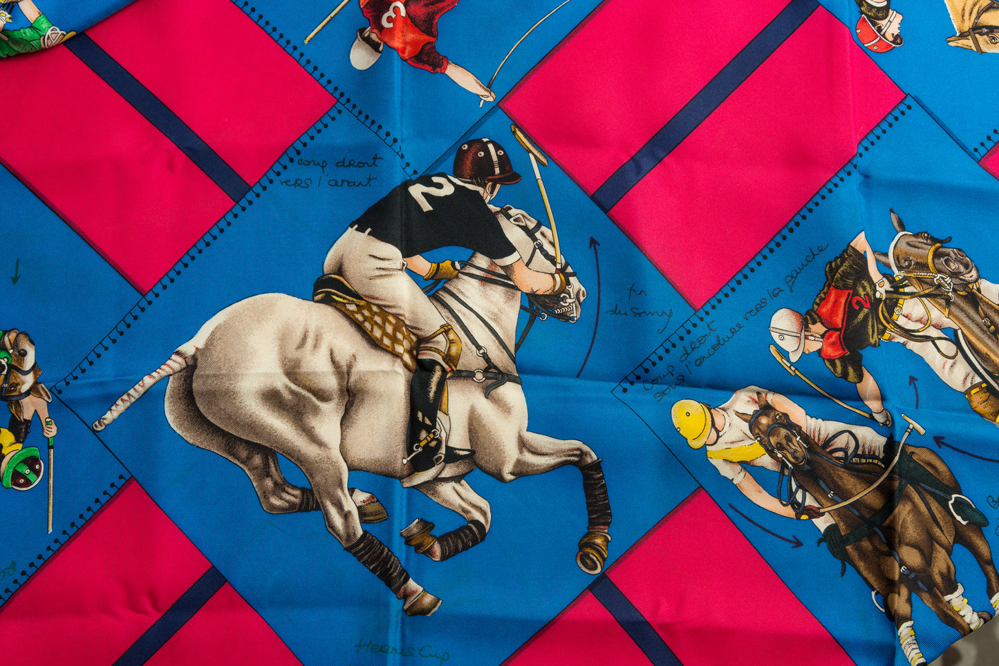 Hermés Silk Scarf The Polo