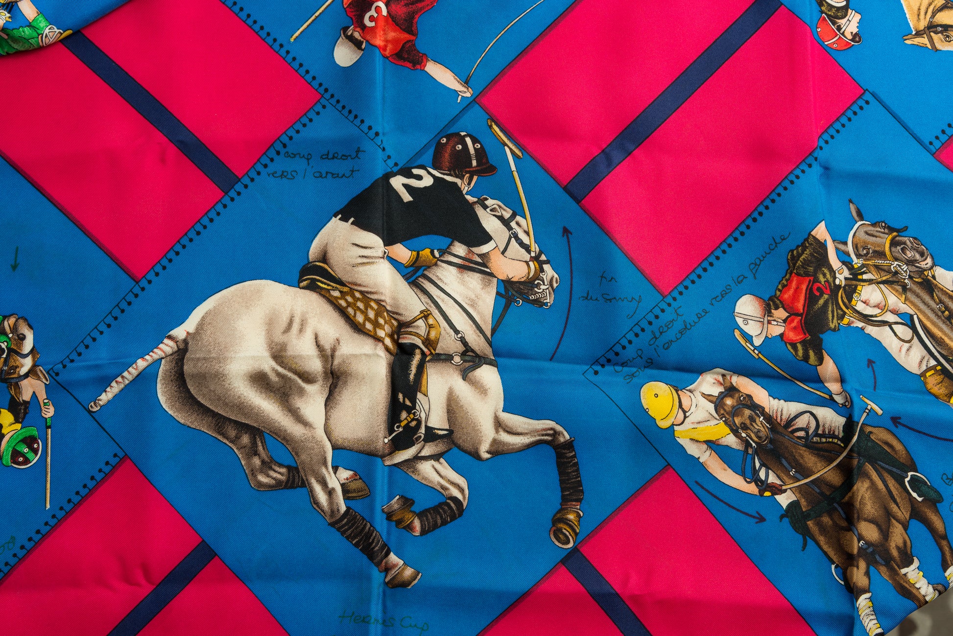 Hermés Silk Scarf The Polo
