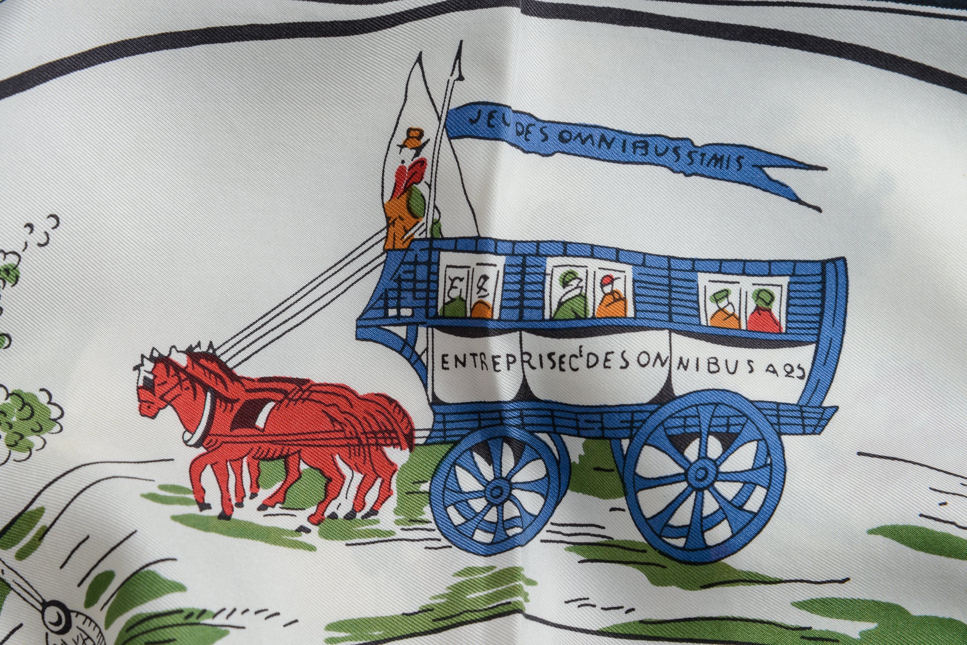 Hermés Silk Scarf Omnibus Game