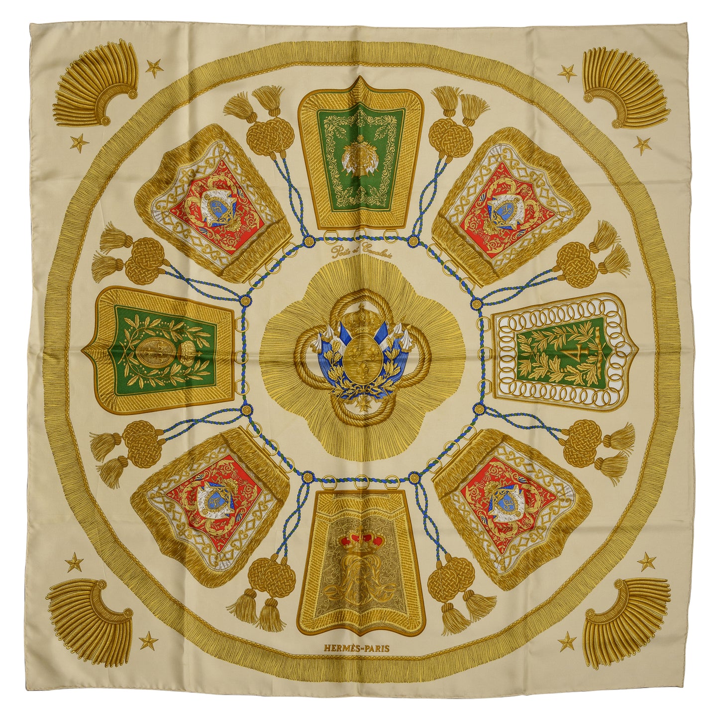 Hermés Silk Scarf Poste et Cavalerie