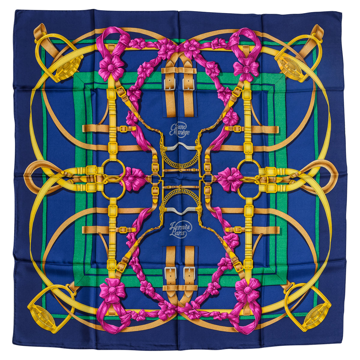 Hermés Silk Scarf Grand Manége